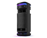 Sony ULT TOWER 10 - Ultimate Bluetooth Party Speaker with ULT POWER SOUND, Ultimate Deep BASS, X-Balanced Speakers, 360 LED Lighting, Party Features, Wireless Mic, Portable, Castor Wheels - Black
