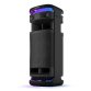 Sony ULT TOWER 10 - Altoparlante Bluetooth per feste con ULT POWER SOUND, bassi profondi e potenti, altoparlanti X-Balanced, illuminazione a LED a 360 gradi, funzioni per feste, microfono wireless, portatile, maniglia e ruote - Nero