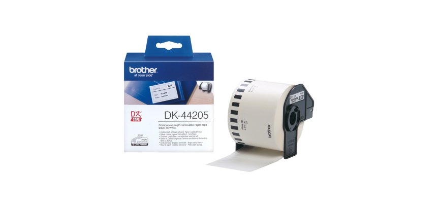 Brother White Removable Paper Tape