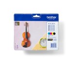 Brother LC-127XL (LC127XLVAL) Pack Cartucho original negro + tricolor de alta capacidad