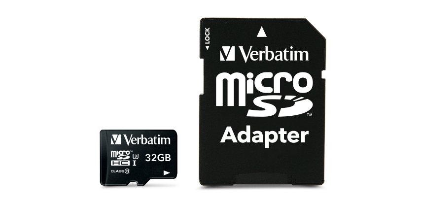 Verbatim PRO - Flash-Speicherkarte - 32 GB - microSDHC UHS-I