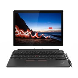 Lenovo ThinkPad X12 Detachable Intel Core Ultra 7 164U Hybride (2-en-1) 31,2 cm (12.3") Écran tactile Full HD+ 16 Go LPDDR5x-SDRAM 512 Go SSD Wi-Fi 6E (802.11ax) Windows 11 Pro Noir