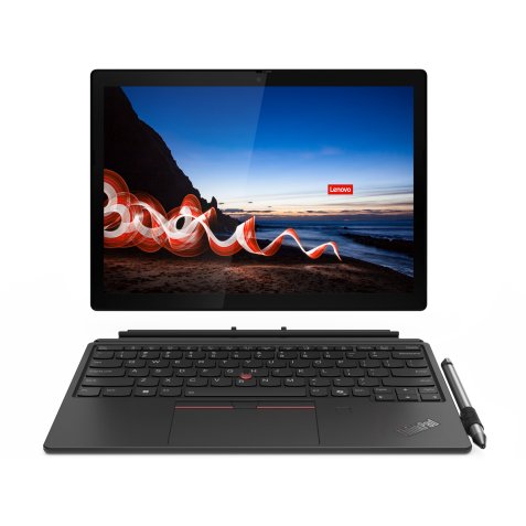 Lenovo ThinkPad X12 Detachable Gen 2 Intel Core Ultra 5 134U Hybride (2-en-1) 31,2 cm (12.3") Écran tactile 16 Go LPDDR5x-SDRAM 512 Go SSD Wi-Fi 6E (802.11ax) Windows 11 Pro Noir