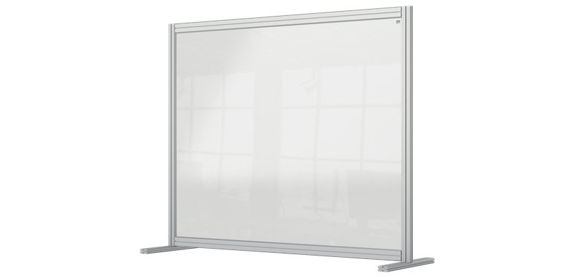Separateur nobo premium en plexiglas transparent         1200x1000x300mm