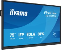 iiyama TE7513A-B2AG Écran d'affichage dynamique Écran plat interactif 190,5 cm (75") Wifi 500 cd/m² 4K Ultra HD Noir Écran tactile Intégré dans le processeur Android 24/7