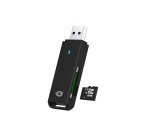 Conceptronic BIAN02B lector de tarjeta USB 3.2 Gen 1 (3.1 Gen 1) Type-A Negro