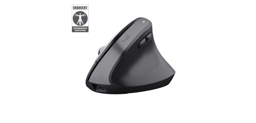 Trust Bayo+ souris Bureau Droitier RF sans fil + Bluetooth Optique 2400 DPI