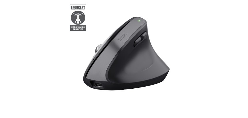 Trust Bayo+ souris Bureau Droitier RF sans fil + Bluetooth Optique 2400 DPI