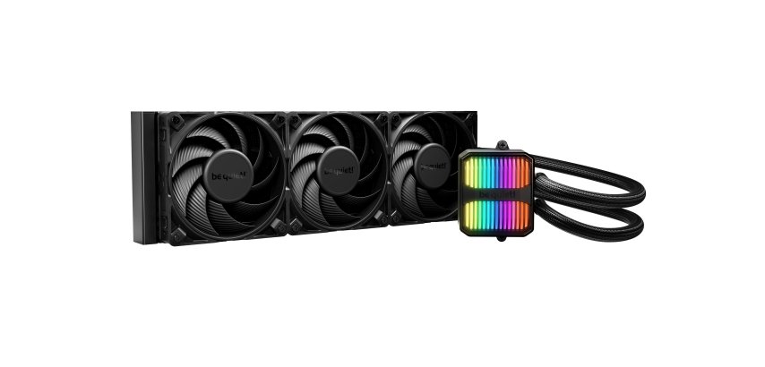 be quiet! Silent Loop 360 mm | Système de refroidissement liquide tout-en-un, 360 mm, noir, socket Intel et AMD