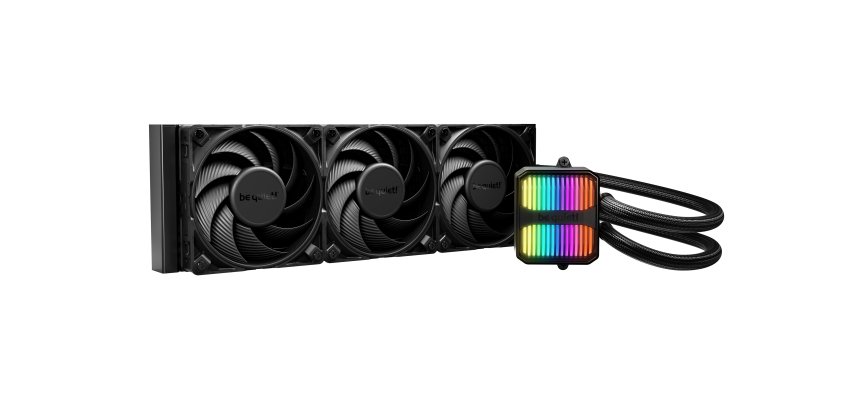 be quiet! Silent Loop 360 mm | Système de refroidissement liquide tout-en-un, 360 mm, noir, socket Intel et AMD