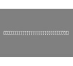 Dorsi spirale - metallo - 34 anelli passo 3:1 - 7,9 mm - bianco - GBC - scatola 100 pezzi