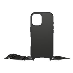 OtterBox React Necklace Series pour MagSafe pour iPhone 16, Noir