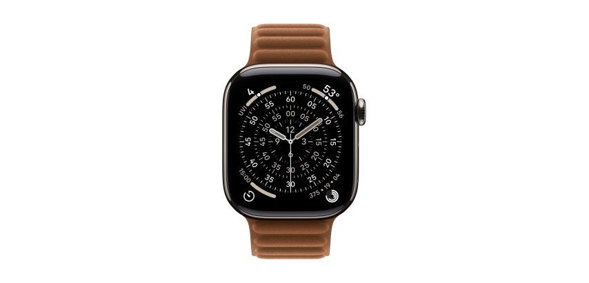Apple MGD84ZM/A accessoire intelligent à porter sur soi Bande Caramel Polyester