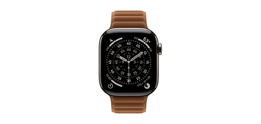 Apple MGD84ZM/A accessoire intelligent à porter sur soi Bande Caramel Polyester