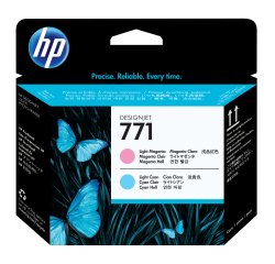 HP Testina di stampa magenta chiaro/ciano chiaro DesignJet 771