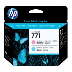 HP 771 tête d'impression DesignJet magenta clair/cyan clair