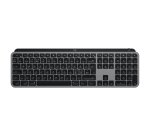 Logitech MX Keys S for Mac clavier Maison Bluetooth QWERTY Nordique Gris