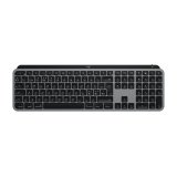 Logitech MX Keys S for Mac clavier Maison Bluetooth QWERTY Nordique Gris