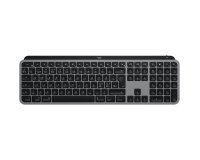 Logitech MX Keys S for Mac clavier Maison Bluetooth QWERTY Nordique Gris