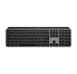 Logitech MX Keys S for Mac clavier Maison Bluetooth QWERTY Nordique Gris