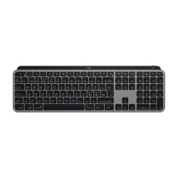 Logitech MX Keys S for Mac clavier Maison Bluetooth QWERTY Nordique Gris