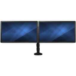 StarTech.com Brazo para Escritorio de Dos Monitores - con Barra Horizontal - Soporte de Mordaza/Ojal para Escritorio