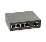 LevelOne GEP-0523 switch di rete Gigabit Ethernet (10/100/1000) Supporto Power over Ethernet (PoE) Nero