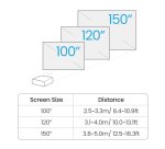 BenQ TK710 Standard throw projector 3200 ANSI lumens DLP UHD 4K (3840x2160) 3D Black, White