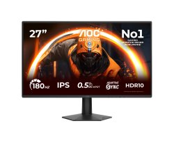 AOC 27G50F écran plat de PC 68,6 cm (27") 1920 x 1080 pixels Full HD LED Noir