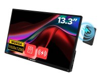Verbatim Portable Touchscreen Monitor 13.3" WUXGA Resolution & Wireless Power Supply