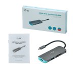 i-tec Metal USB-C Nano Dock 4K HDMI + Power Delivery 100 W