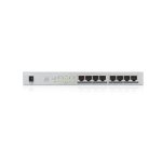 Zyxel GS1008HP Non-géré Gigabit Ethernet (10/100/1000) Connexion Ethernet, supportant l'alimentation via ce port (PoE) Gris