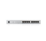 Zyxel GS1008HP Non-géré Gigabit Ethernet (10/100/1000) Connexion Ethernet, supportant l'alimentation via ce port (PoE) Gris
