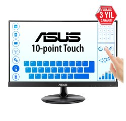 ASUS VT229H pantalla para PC 54,6 cm (21.5") 1920 x 1080 Pixeles Full HD LED Pantalla táctil Negro