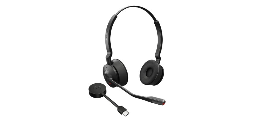 Jabra Engage 55 SE Auriculares Inalámbrico Diadema Oficina/Centro de llamadas USB Tipo C Negro