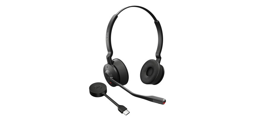 Jabra Engage 55 SE Auriculares Inalámbrico Diadema Oficina/Centro de llamadas USB Tipo C Negro