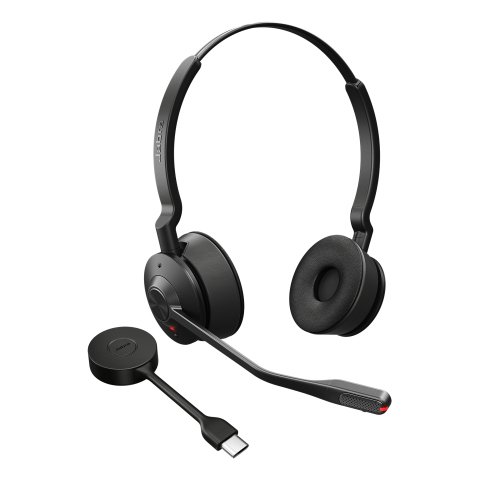 Jabra Engage 55 SE Auriculares Inalámbrico Diadema Oficina/Centro de llamadas USB Tipo C Negro