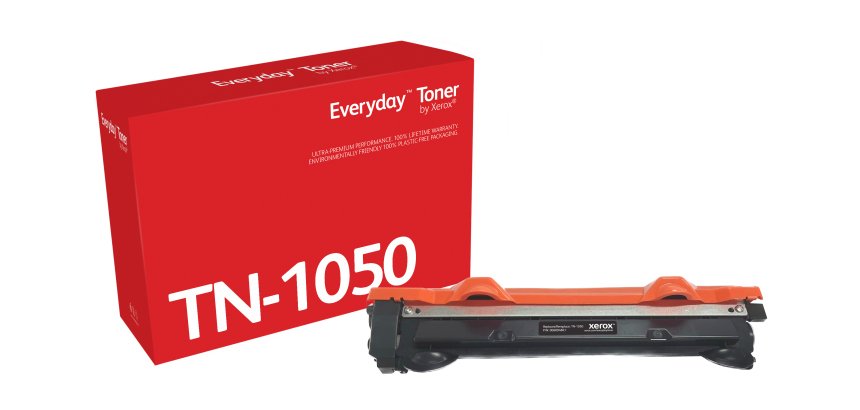 Toner Noir Everyday™ de Xerox compatible avec Brother TN1050, Capacité standard