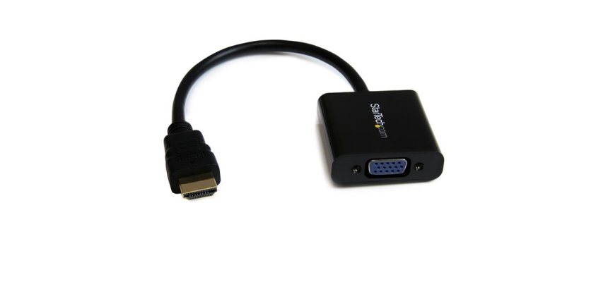 StarTech.com HDMI to VGA Adapter Converter for Desktop PC / Laptop / Ultrabook - 1920x1080