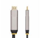 StarTech.com 50ft (15.2m) USB-C to HDMI 2.0 Active Optical Cable (AOC), 4K 60Hz, CL3 Rated, Unidirectional USB Type-C to HDMI Adapter Cable