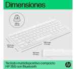 HP Teclado multidispositivo compacto 350 con Bluetooth