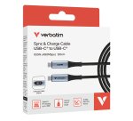 Verbatim 31848 câble USB USB 2.0 1,2 m USB C Noir