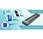 i-tec USB 3.0 Charging HUB 16port + Power Adapter 90 W