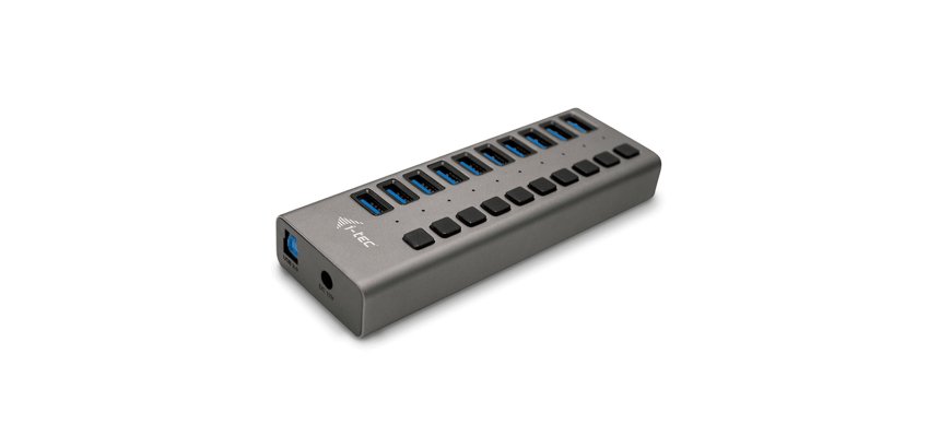 i-tec USB 3.0 Charging HUB 10 port + Power Adapter 48 W