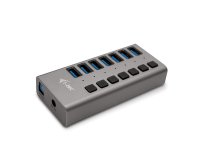 i-tec USB 3.0 Charging HUB 7port + Power Adapter 36 W