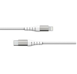 BIG BEN FPLICMFI1M2RW câble Lightning 1,2 m Blanc