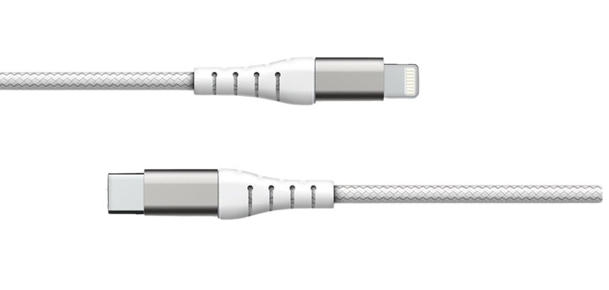 BIG BEN FPLICMFI1M2RW câble Lightning 1,2 m Blanc