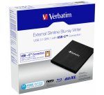 Verbatim 43889 lecteur de disques optiques Blu-Ray RW Noir