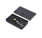 StarTech.com Kit de Réparation Informatique 40 pièces pour Ordinateur Portable/PC/Téléphone, Jeu de Tournevis de Précision 30-Bit, Couvercle Amovible avec Tampon Magnétique, Outils de Préhension