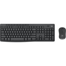 Logitech MK370 Combo for Business clavier Souris incluse Bureau RF sans fil + Bluetooth QWERTY Espagnole Graphite